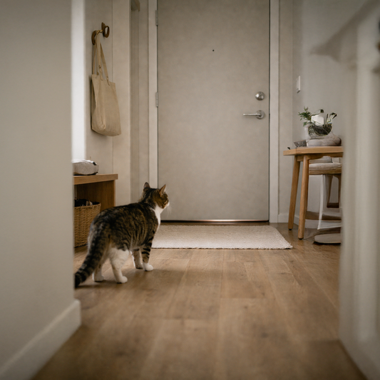When Apartment Noise Makes Your Cat Anxious (And Why Stress Eating Happens)